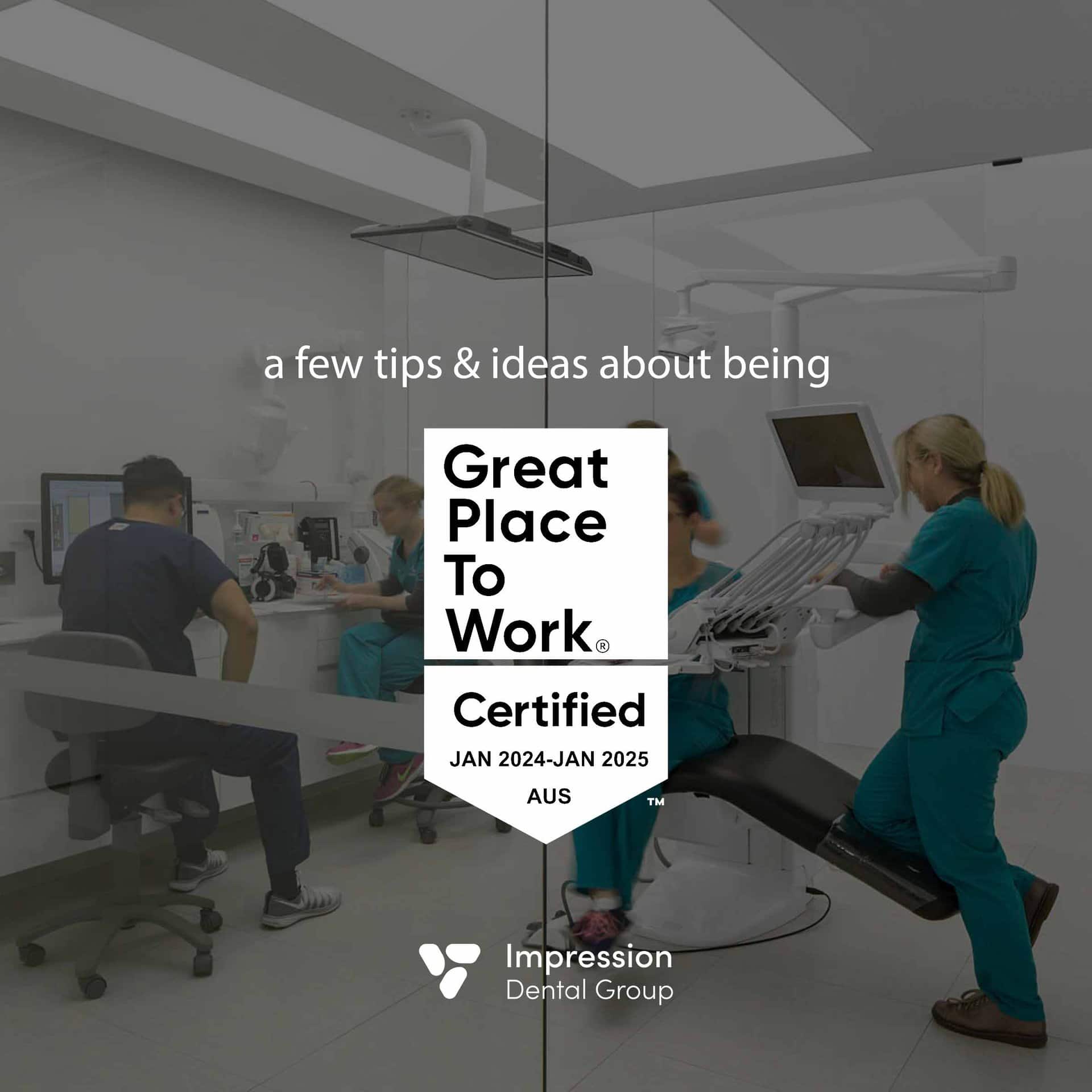 impression dental group news great place to work